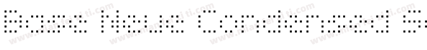 Base Neue Condensed Semi Bold字体转换